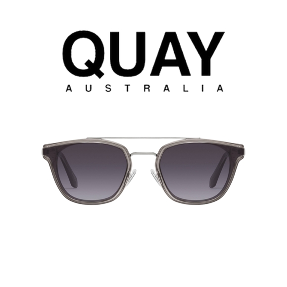 Quay Australia Accessories - New!! QUAY AUSTRALIA- Getaway Sunglasses- Gray, Smoke